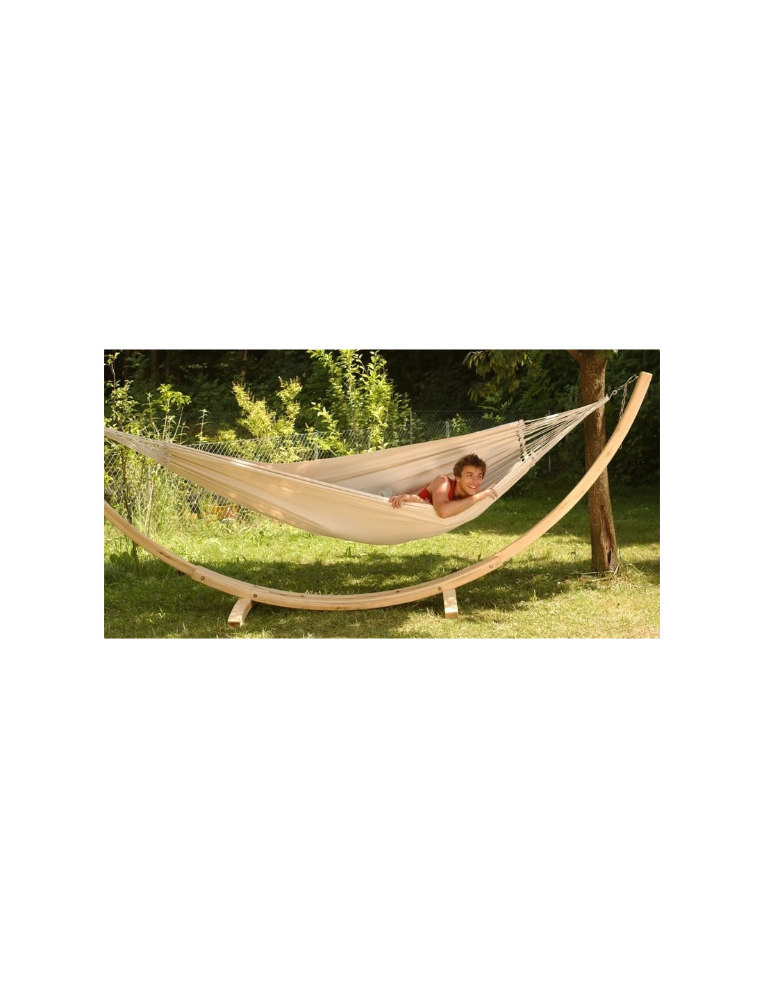 Comprar Hamaca Paradiso Natura + Soporte Troya - Amazonas  en Hamac...