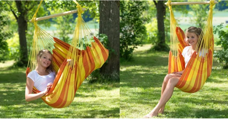 Comprar Hamaca silla RELAX ORANGE - Amazonas en Hamacamania.com