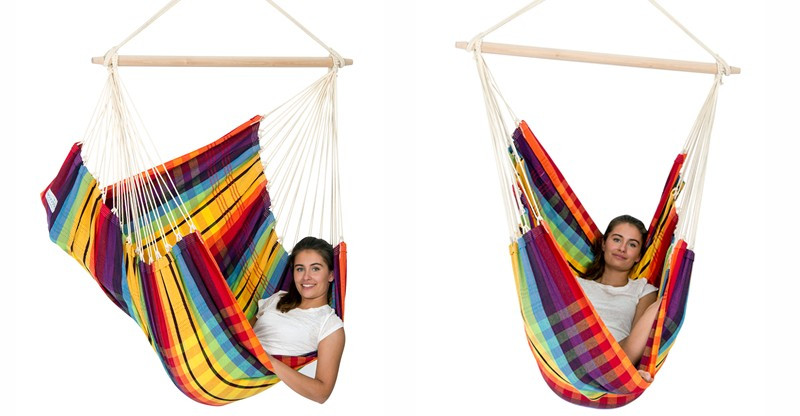 Comprar Hamaca silla BRASIL ARCO IRIS - Amazonas  en Hamacamania.com