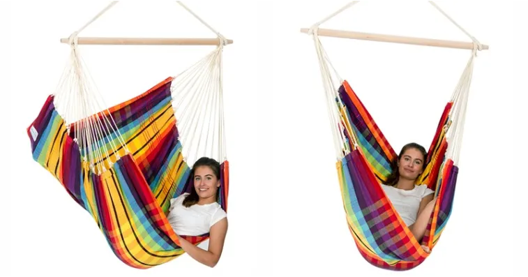 Comprar Hamaca silla BRASIL ARCO IRIS - Amazonas en Hamacamania.com