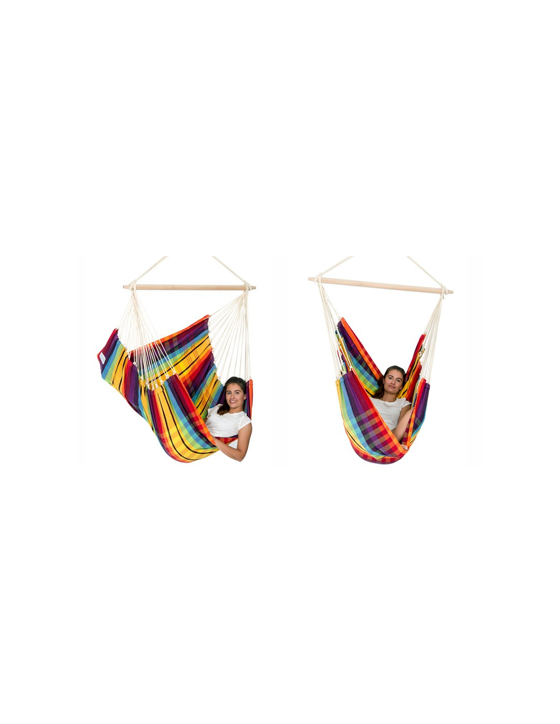 Comprar Hamaca silla BRASIL ARCO IRIS - Amazonas  en Hamacamania.com