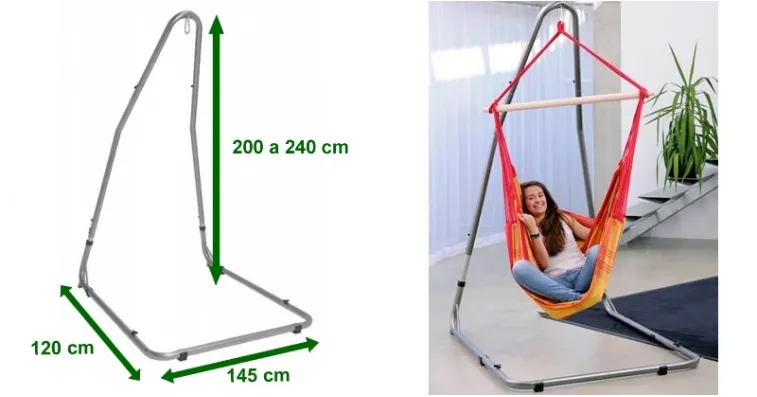 Comprar Soporte para silla hamaca LUNA RS - Amazonas en Hamacamani...