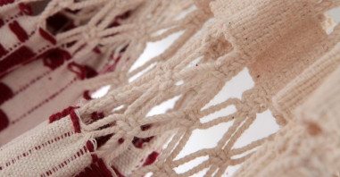 Comprar Hamaca JACQUARD VINHO con Varanda - SUN HAMMOCKS TRADICIONA...