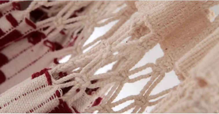Comprar Hamaca JACQUARD VINHO con Varanda - SUN HAMMOCKS TRADICIONA...