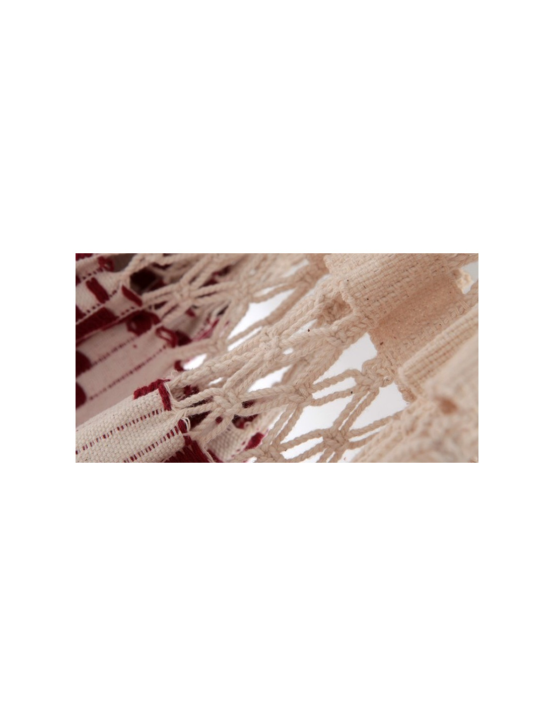 Comprar Hamaca JACQUARD VINHO con Varanda - SUN HAMMOCKS TRADICIONA...