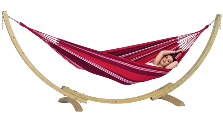 Comprar Hamaca Salsa Fuego + Soporte Apollo - Amazonas  en Hamacama...