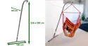 Comprar Hamaca-Silla Brasil Papaya + Soporte Palmera - Amazonas en...