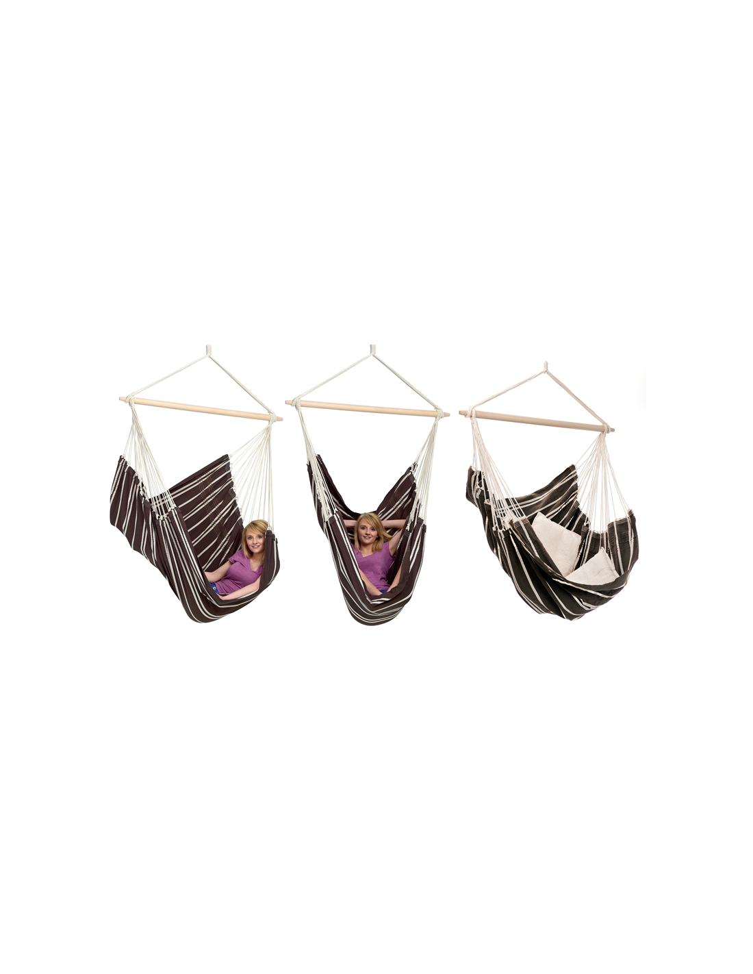 Comprar Hamaca-Silla Brasil Mocca + Soporte Luna - Amazonas  en Ham...