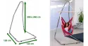 Comprar Hamaca-Silla Brasil Granada + Soporte Luna - Amazonas en H...