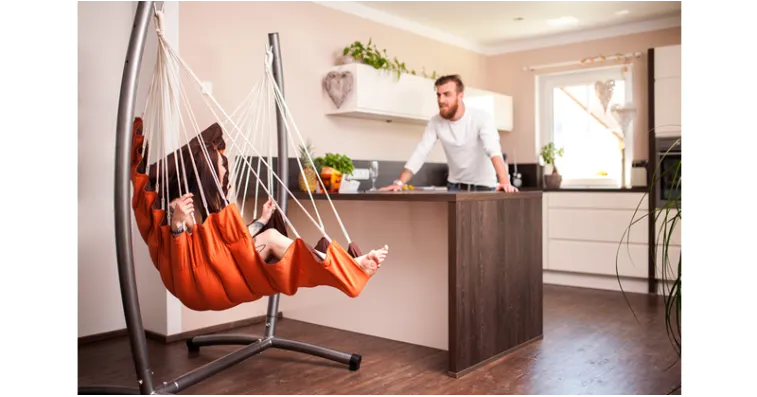 Comprar Hamaca-Silla California Terracota + Soporte Omega - Amazona...