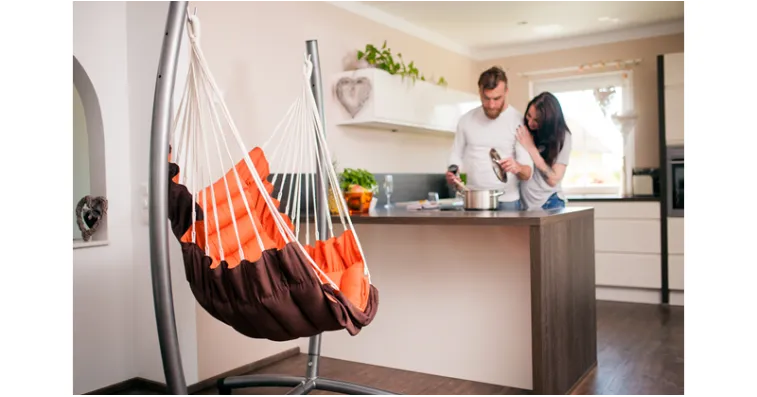 Comprar Hamaca-Silla California Terracota + Soporte Omega - Amazona...