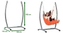 Comprar Hamaca-Silla California Terracota + Soporte Omega - Amazona...
