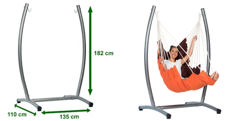 Comprar Hamaca-Silla California Terracota + Soporte Omega - Amazona...