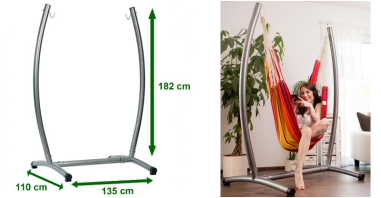 Comprar Hamaca-Silla Brasil Gigante Lava + Soporte Omega -   en Ham...