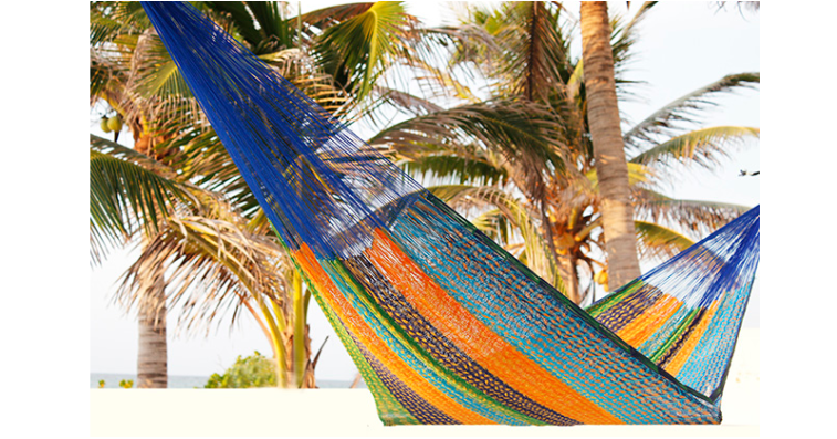 Comprar Hamaca Mexicana CANCÚN Multicolor - SUN HAMMOCKS RED  en Ha...