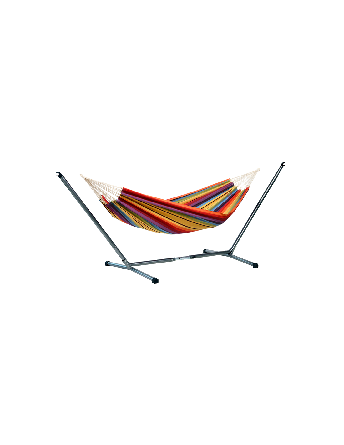 Comprar Hamaca Barbados Arco Iris + Soporte Sumo Grande - Amazonas ...