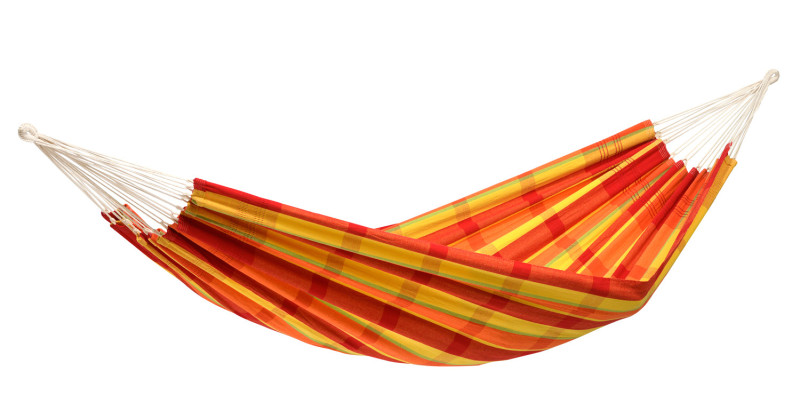 Hamaca Doble Barbados Papaya | 200kg | Envío 24h | Hamacamania