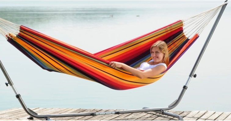 Comprar Hamaca colgante BARBADOS ARCO IRIS - Amazonas  en Hamacaman...